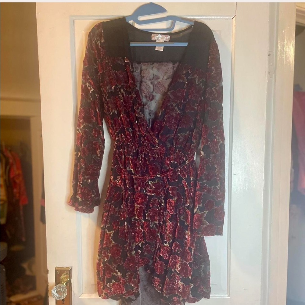 Band of Gypsies Size Large Floral Dressss